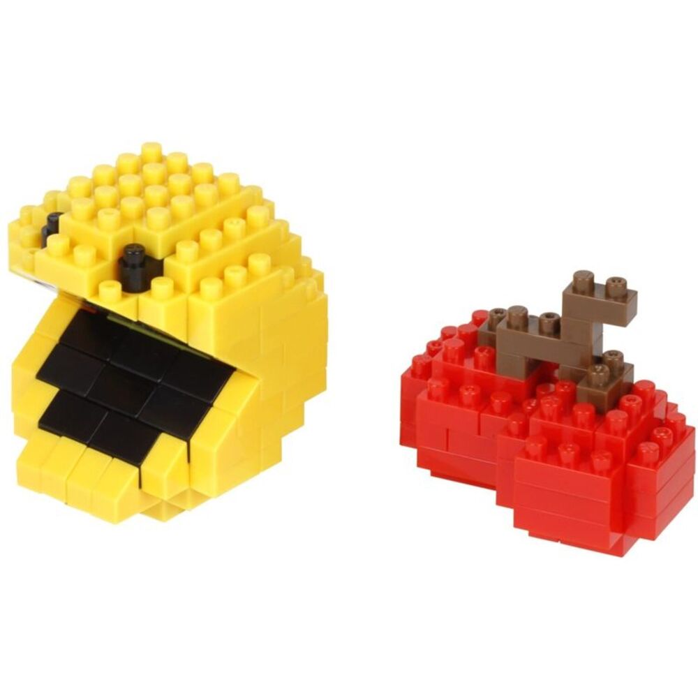 Nanoblock - Pac-Man - Character Collection - Pac-Man & Cherry Building Kit